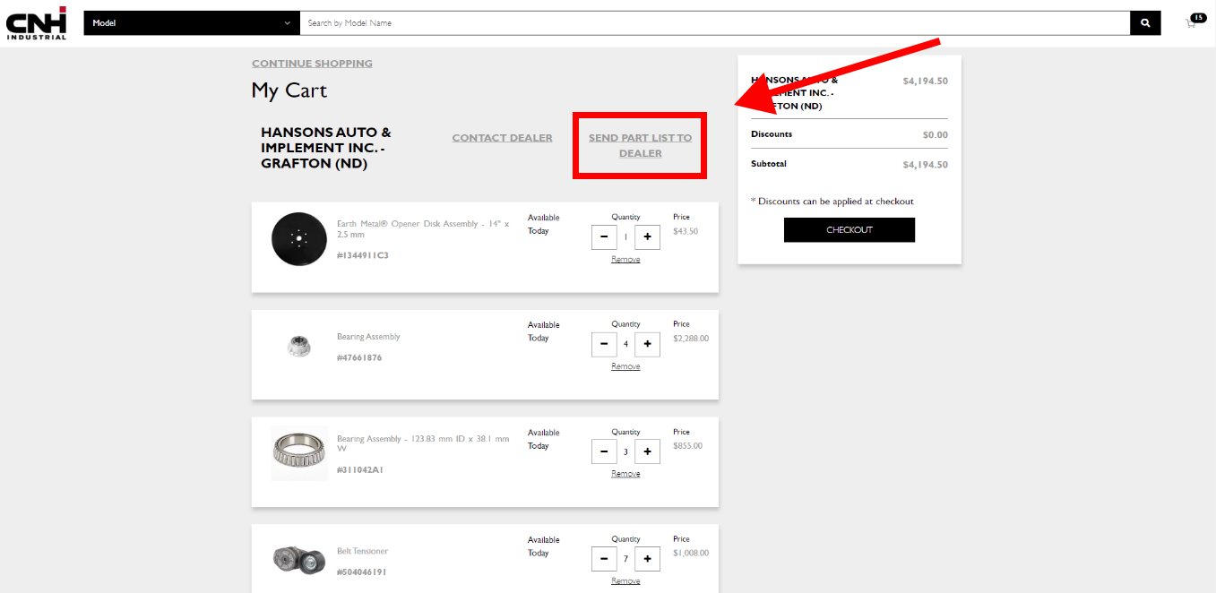 Hansons Auto & Implement North Dakota Parts